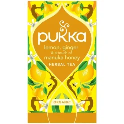 Pukka lemon, ginger&manuka honing