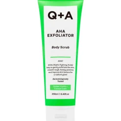 Q+A AHA Exfoliator Body Scrub 250ML