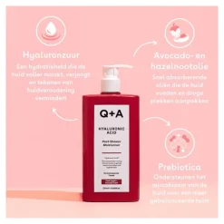 Q+A Hyaluronic Acid Post-Shower Moisturiser 250 ML