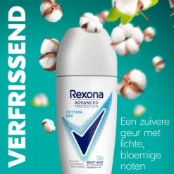 Rexona Woman Advanced Protection Cotton Dry Deodorant Roller 50 ML