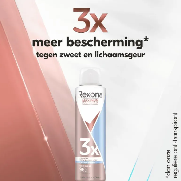 Rexona Woman Maximum Protection Clean Scent Deodorant Spray 150 ML