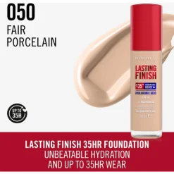Rimmel Lasting Finish 35Hr Foundation 050 Fair Porcelain