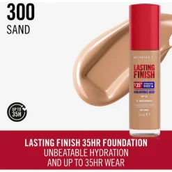 Rimmel Lasting Finish 35Hr Foundation 300 Sand