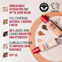Rimmel Lasting Finish 35Hr Foundation 400 Natural Beige