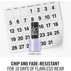 Rimmel London 60 Seconds Supershine Nagellak - Paars - 153 Under The Palms