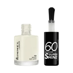 Rimmel London 60 Seconds Supershine Nagellak 703 White Hot Love 8 ML