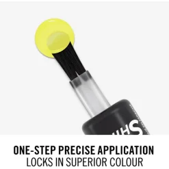 Rimmel London 60 Seconds Supershine Nagellak - Geel - 155 Beach Breeze Please