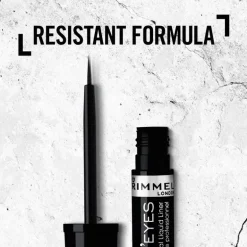 Rimmel London Glam'Eyes Professional Eyeliner 001 Black Glamour