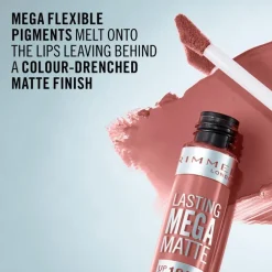 Rimmel London Lasting Mega Matte Liquid Lipstick 709Strapless