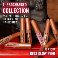 Rimmel London Multitasker Turbocharged Glow Liquid Illuminator Blush - Roze - 001 Not a Basic B