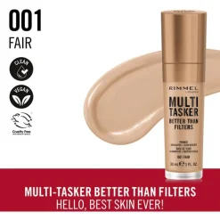 Rimmel London Multi-Tasker Better Than Filters Primer 001 Fair