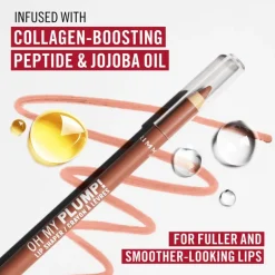 Rimmel London Oh My Plump! Lip Liner - Roze - 020 Bougie