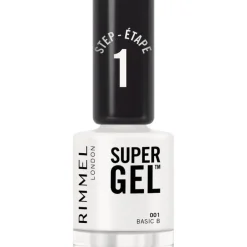 Rimmel London Super Gel Nailpolish 001 Basic B 12 ML