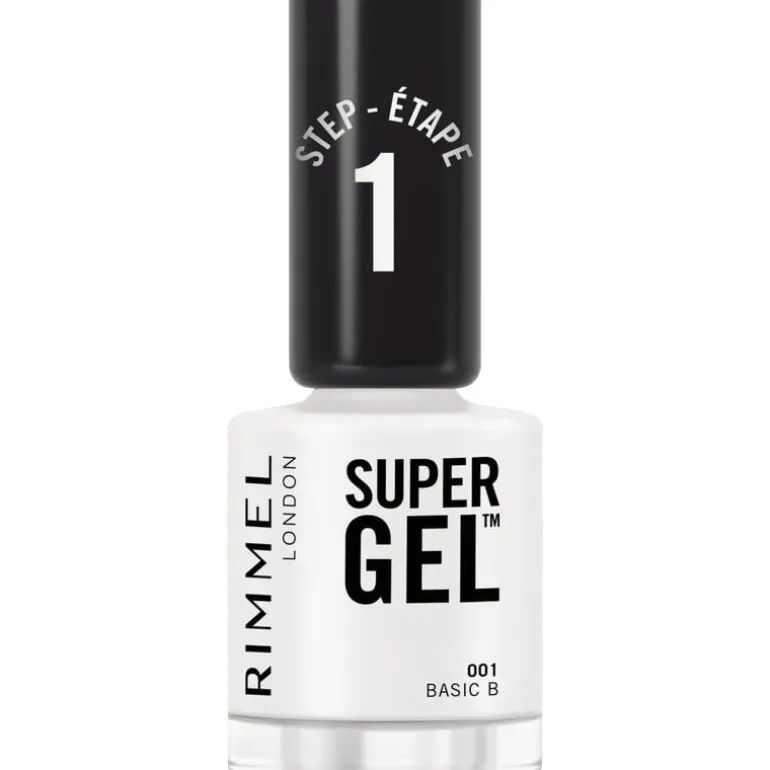 Rimmel London Super Gel Nailpolish 001 Basic B 12 ML