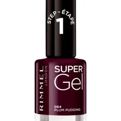 Rimmel London Super Gel Nailpolish 064 Plum Pudding 12 ML