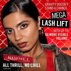 Rimmel London Thrill Seeker Mega Lift Mascara - Zwart - 001 Black