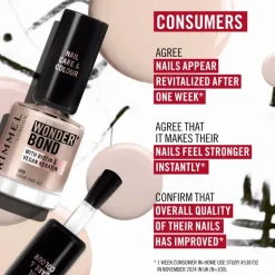 Rimmel London Wonder'Bond Care+Color Nagellak - Taupe - 005 Grab and Go