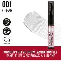 Rimmel London Wonder'freeze Wenkbrauwgel 001 Clear 6 G