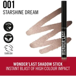 Rimmel London Wonder'last Oogschaduw Stick 001 Starshine Dream 1.64 G