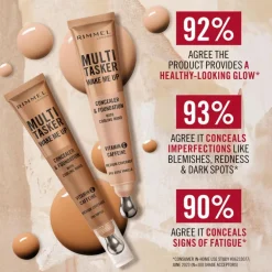 Rimmel Multi-Tasker Wake Me Up Concealer en Foundation 050 Sand