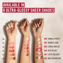 Rimmel Oh My Gloss Butter Me Up Lip Butter - Bruin - 001 Latte Delight