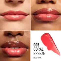 Rimmel Oh My Gloss Butter Me Up Lip Butter - Koraal - 005 Coral Breeze