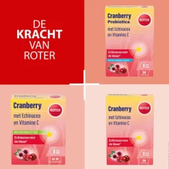 Roter Cranberry + Probiotica 30 Stuks
