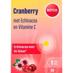 Roter Cranberry Vitamine C Echinacea 30 tabletten