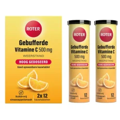 Roter gebufferde vit C 500mg 24st