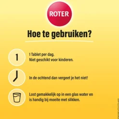 Roter Vitamine C1000 mg Sinaasappel-Ananas bruistabletten 15 stuks