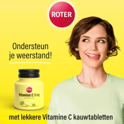 Roter Vitamine C 70 mg citroen 200 kauwtabletten