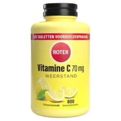 Roter Vitamine C 70 mg citroen 800 kauwtabletten