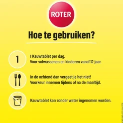 Roter Vitamine C 1000 mg citroen 50 tabletten