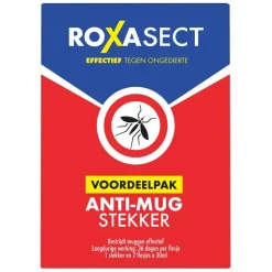 Roxasect Muggenstekker Actieverpakking Incl. 2 navullingen