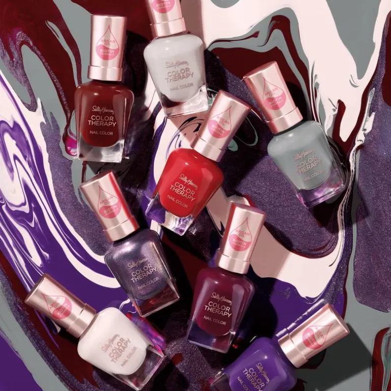 Sally Hansen Color Therapy Nagellak - Bordeaux - 372 Rise andWine