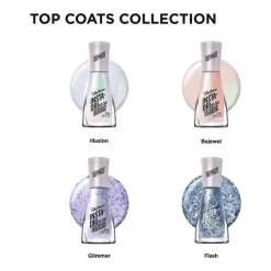 Sally Hansen Insta-Dri Top Coat - Blauw - 132 Flash