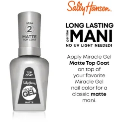 Sally Hansen Miracle Gel Top Coat 102 Matte
