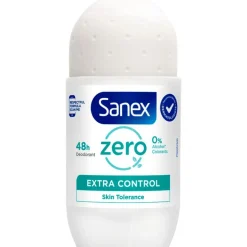 Sanex Zero% Extra Control Deodorant Roller 50 ML