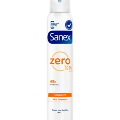 Sanex Zero% Sensitive Deodorant Spray 200 ML