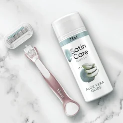 Satin Care Scheergel Gevoelige Huid Mini 75 ML