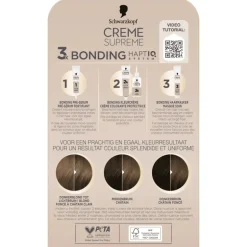 Schwarzkopf Creme Supreme Haarkleuring 6-0 Natuurlijk Lichtbruin