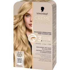 Schwarzkopf Creme Supreme Haarkleuring 9-0 Natuurlijk Lichtblond