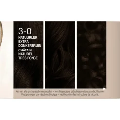 Schwarzkopf Creme Supreme Haarkleuring 3-0 Natuurlijk Zeer Donkerbruin