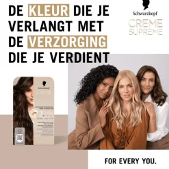 Schwarzkopf Creme Supreme Haarkleuring 5-0 Natuurlijk Bruin