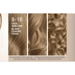 Schwarzkopf Creme Supreme Haarkleuring 8-16 Cool Asblond
