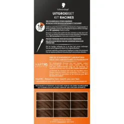 Schwarzkopf Permanent Color Uitgroeiset R1 Licht - Middenbruin
