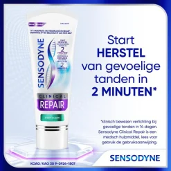 Sensodyne Clinical Repair Deep Clean Tandpasta - 75ML