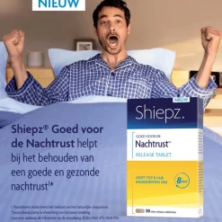 Shiepz Nachtrust 8 uur 30 tabletten