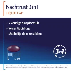Shiepz Nachtrust 3in1 30 liquid capsules