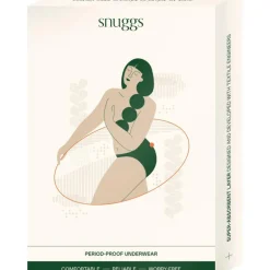 Snuggs period underwear Active highrise light black L